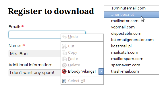 Recommended Firefox security extensions: Bloody Vikings