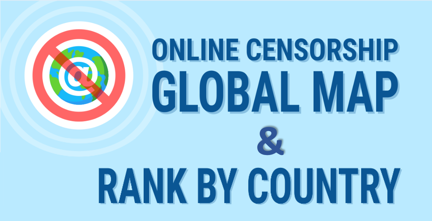 Online cenzura: Kde se nachází vaše země?